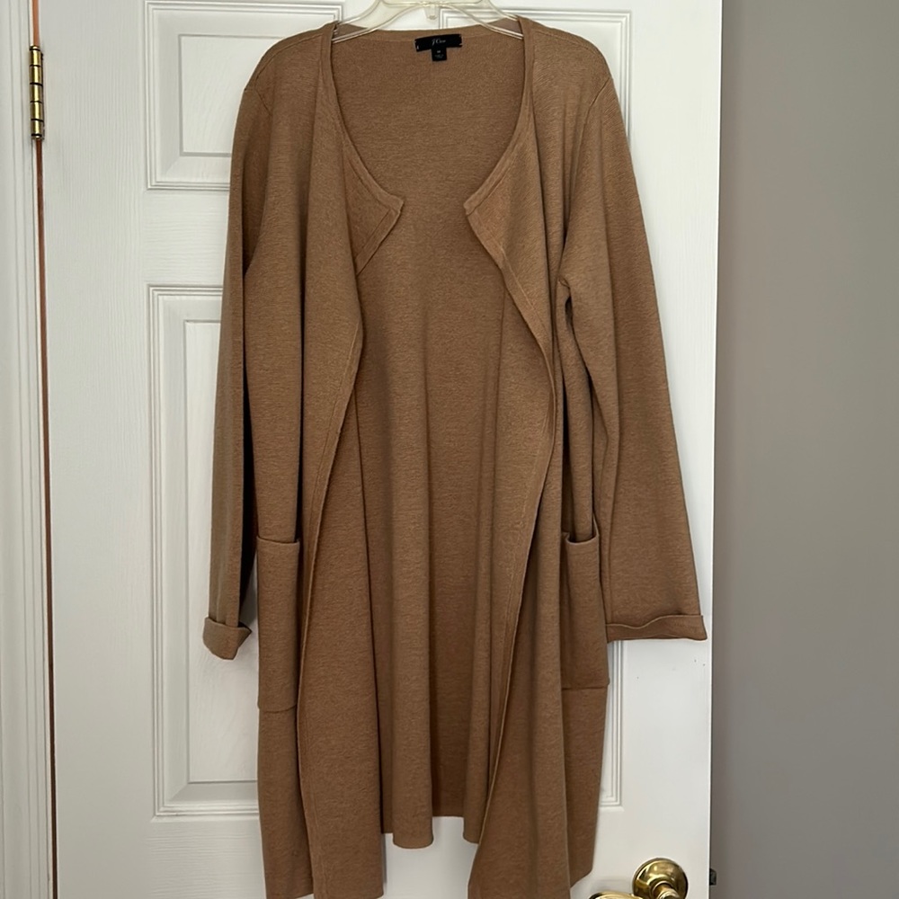 Jcrew Collarless Juliette Sweater Blazer